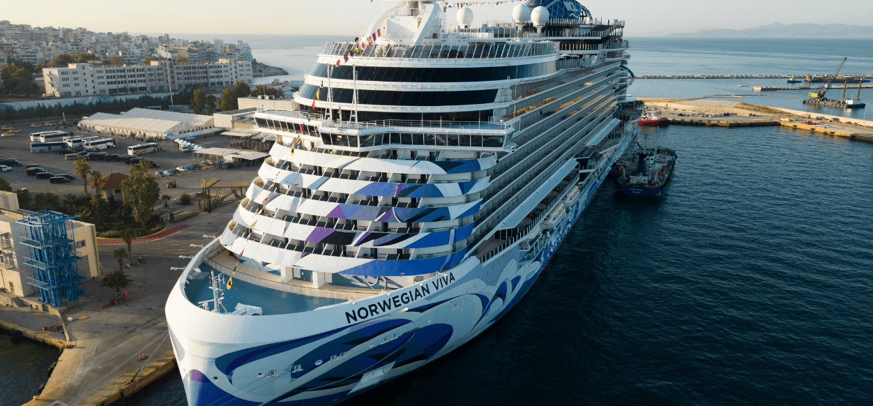World Fuel Services supplies a Norwegian Cruise Line Holdings vessel with waste-based biofuels in Greece through collaboration with EKO