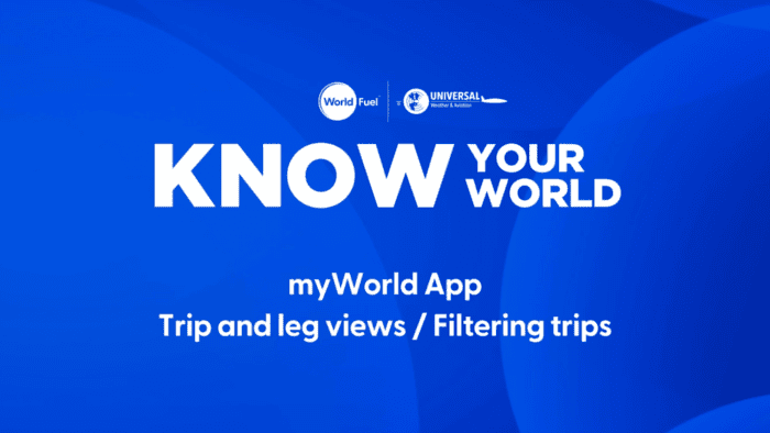Module 2: Trip and Leg Views – Filtering Trips