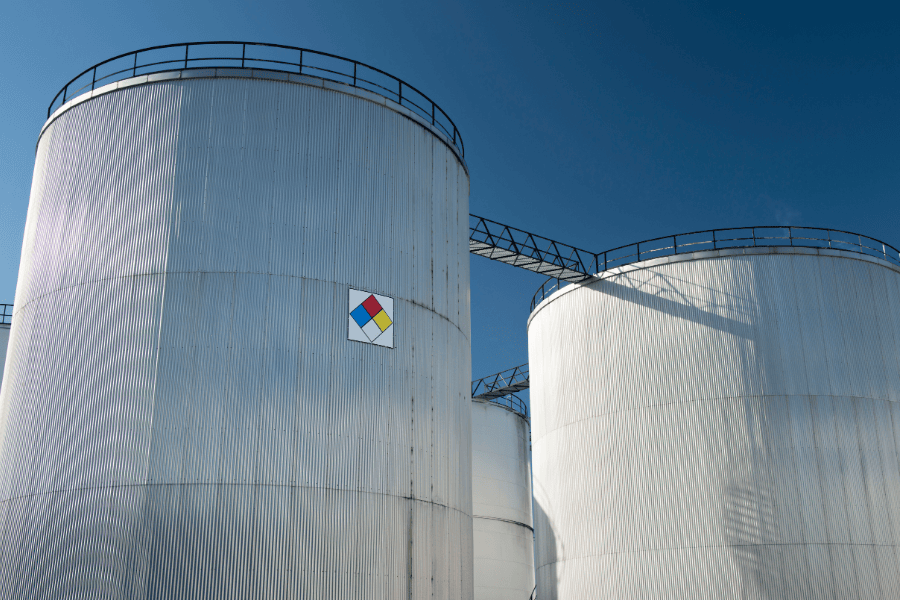 storage tanks