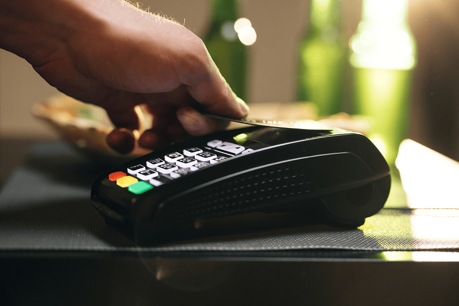 payment card machine