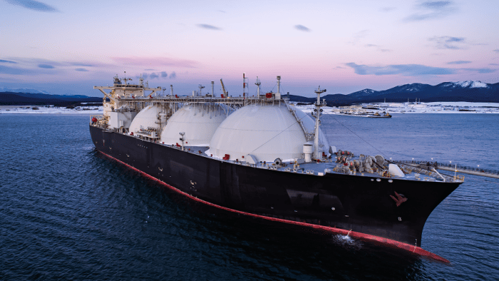 A maritime fuel vessel tanker