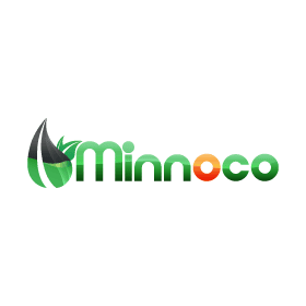 Colorful logo with green and black