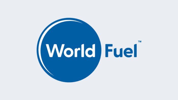 Blue World Fuel logo on white background