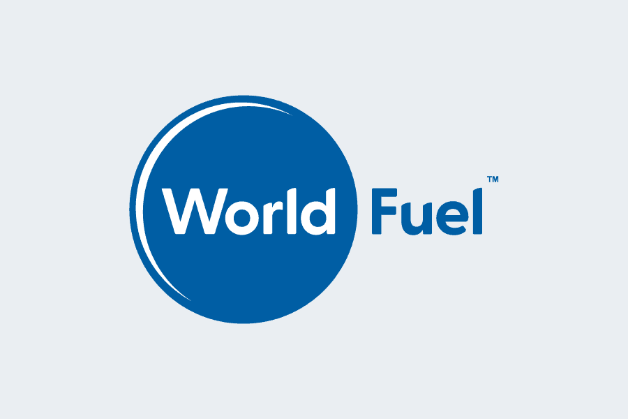 Blue World Fuel logo on white background